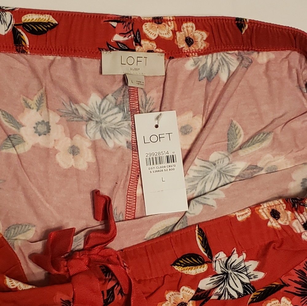 NWT LOFT pajama shorts - Picture 2 of 3